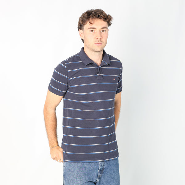 Navy Blue 90s Polo Ralph Lauren T-Shirt (M)